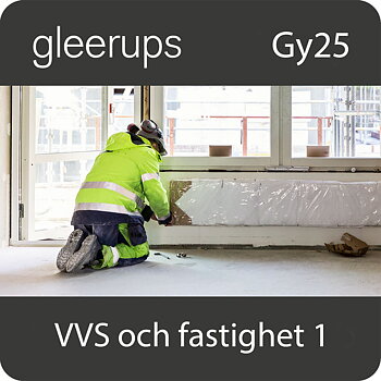 BokGym VVS och fastighet 1, digitalt läromedel, elev, Gy25