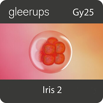 Iris Biologi 2, digitalt läromedel, elev, Gy25