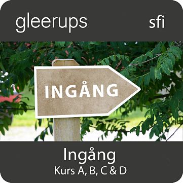 Ingång sfi kurs A, B, C & D, digitalt läromedel, elev
