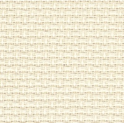 Aidaväv 1,45 tr/cm 140 cm bred - ecru/ivory artnr 4049-53 Zweigart pris/dm
