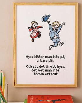 Permin Korsstygnskit 30x40 Emil & Ida Aida 5,4