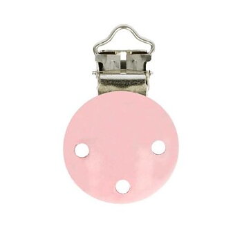 Clips till napphållare rosa OPRY