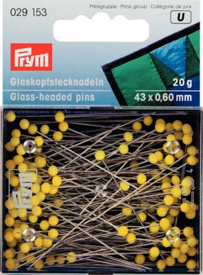 Knappnålar 43 x 0,60 mm Prym