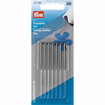 Filtnålar 7-pack, fin Prym