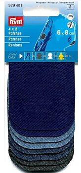 Reparationslappar jeans 4 x 2 Prym