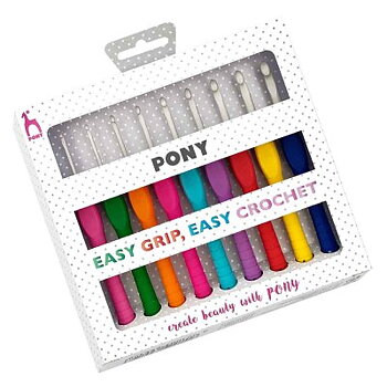 Virknålsset Pony Easy Grip 56835