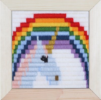 Kids Stitch - enhörning 15 x 15 långstygn