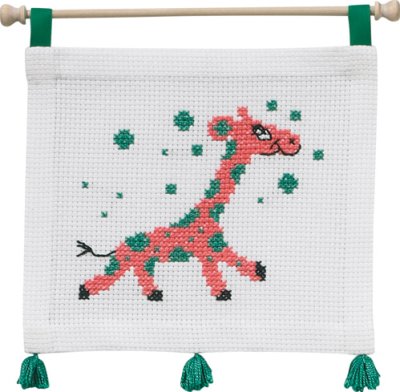 My first kit 22 x 19 - rosa giraff