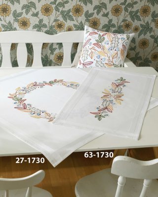 Duk 80 x 80 utan garn höst