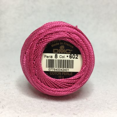 DMC pärlgarn 116 no 8 fg 602