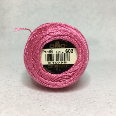 DMC pärlgarn 116 no 8 fg 603