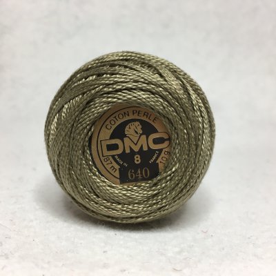 DMC pärlgarn 116 no 8 fg 640