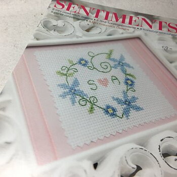 Sentiments korsstygn