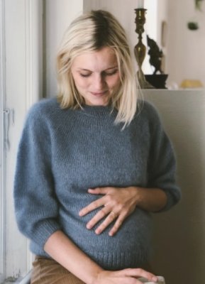 PetiteKnit Novice Sweater mohair (21 m st 4) - 4