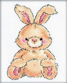 RTO Korsstygnskit 10,5x13 Leveret Aida 5,5