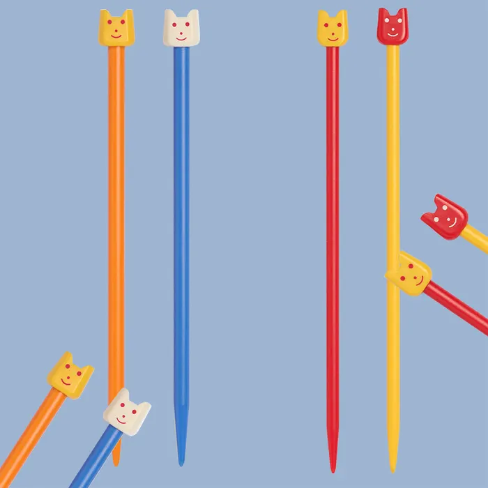 Parstickor  6,0 Pony 18 cm plast 61663 - 2