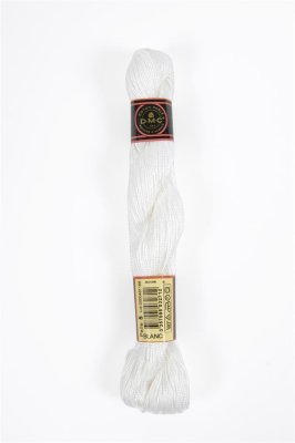 DMC pärlgarn no 5 25g fg BLANC