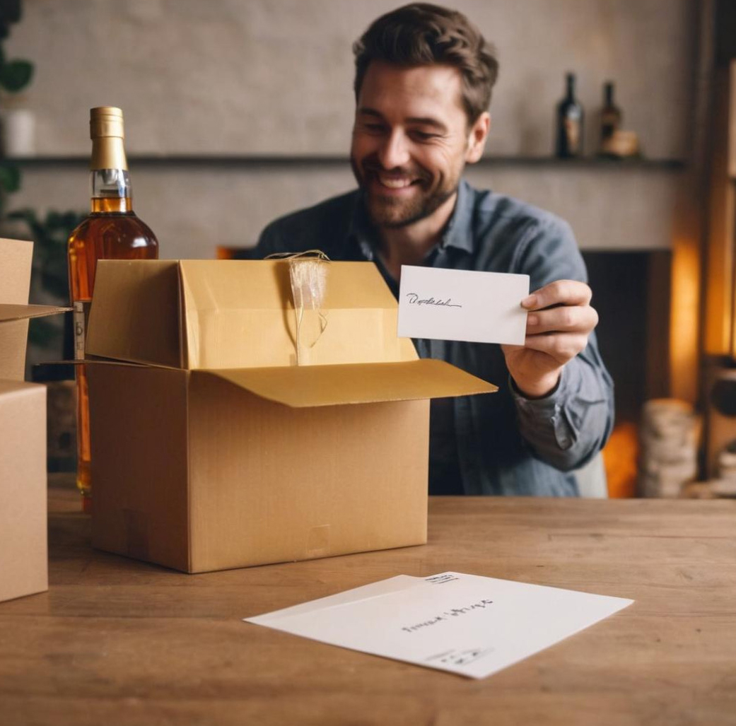 Whiskypresent - för alla tillfällen Födelsedag, tack eller bara för att – whisky passar alltid. Vi levererar direkt hem med en hälsning från dig. Skicka whisky