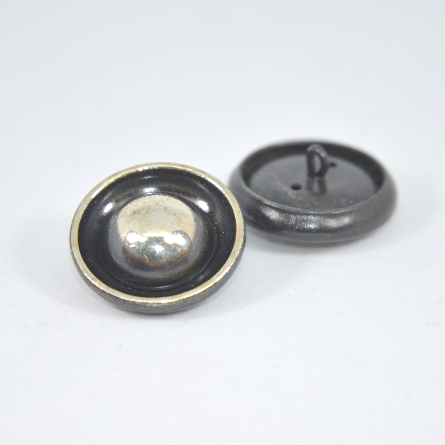 KNAPP - antiksilver, 20 mm