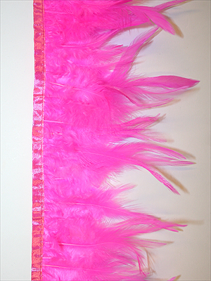 FJÄDERFRANS - hot pink - 2