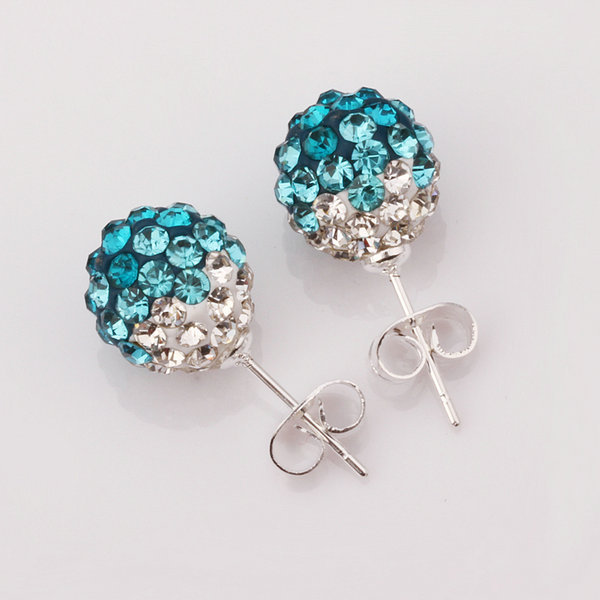 DISCOBOLLÖRHÄNGEN - Turkos/Crystal - 2