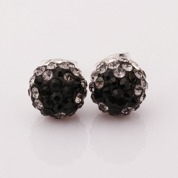 DISCOBOLLÖRHÄNGEN - Svart/Crystal - 3