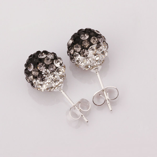 DISCOBOLLÖRHÄNGEN - Svart/Crystal - 2