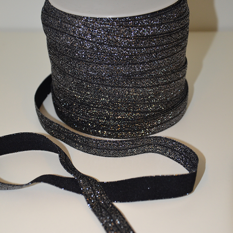 VIKRESÅR | Svart med silverglitter