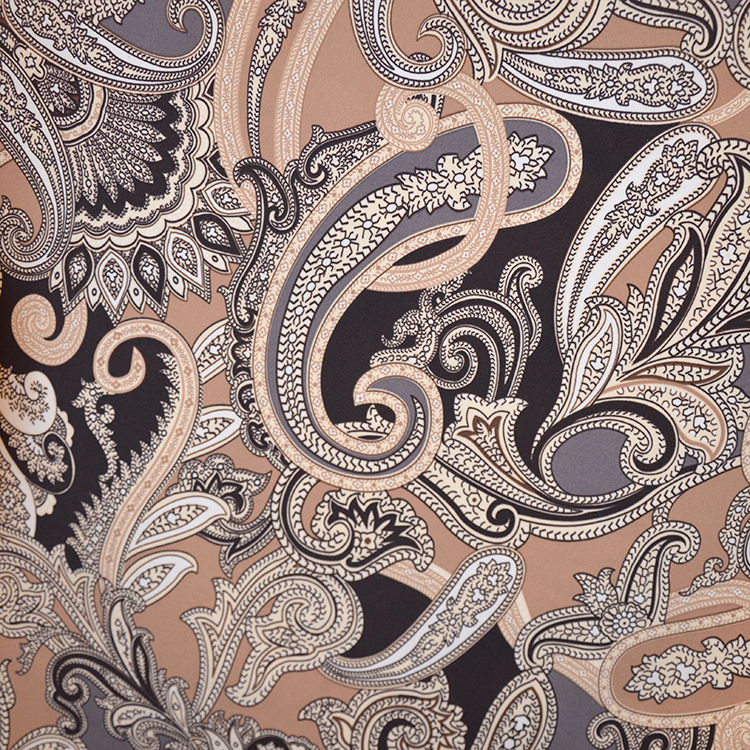 PAISLEY - brun/svart/grå