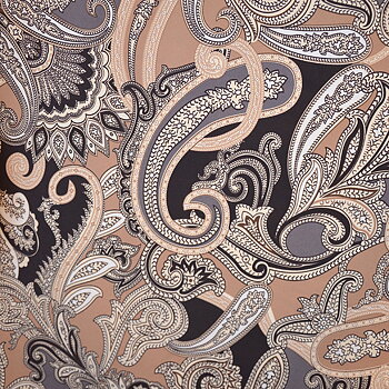 PAISLEY - brun/svart/grå