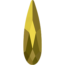 2304 RAINDROP Aurum 10x2,8 mm - 10 st.