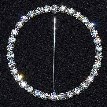 RUNT crystal/silver 6 cm