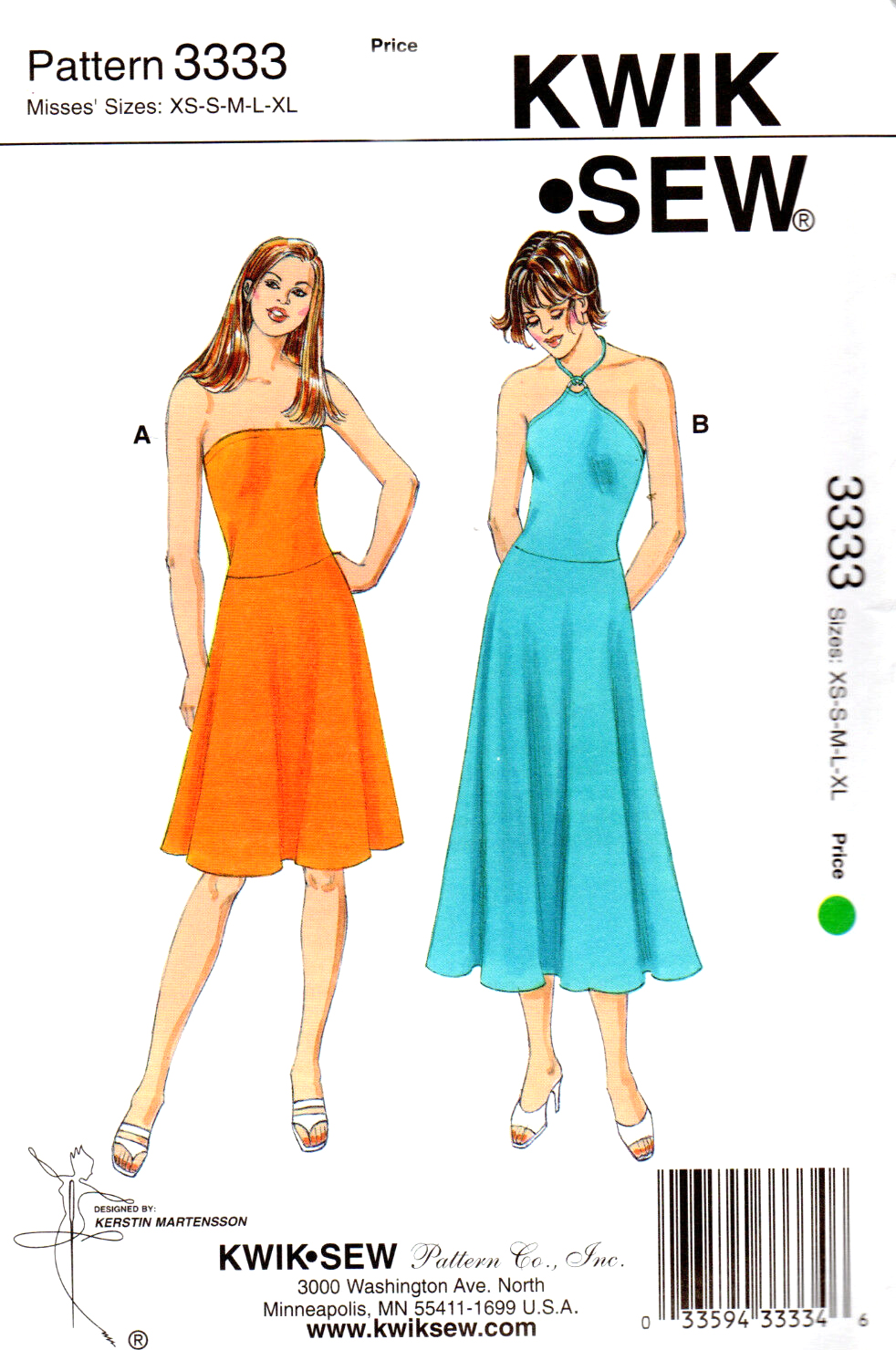 Klänning, XS-XL