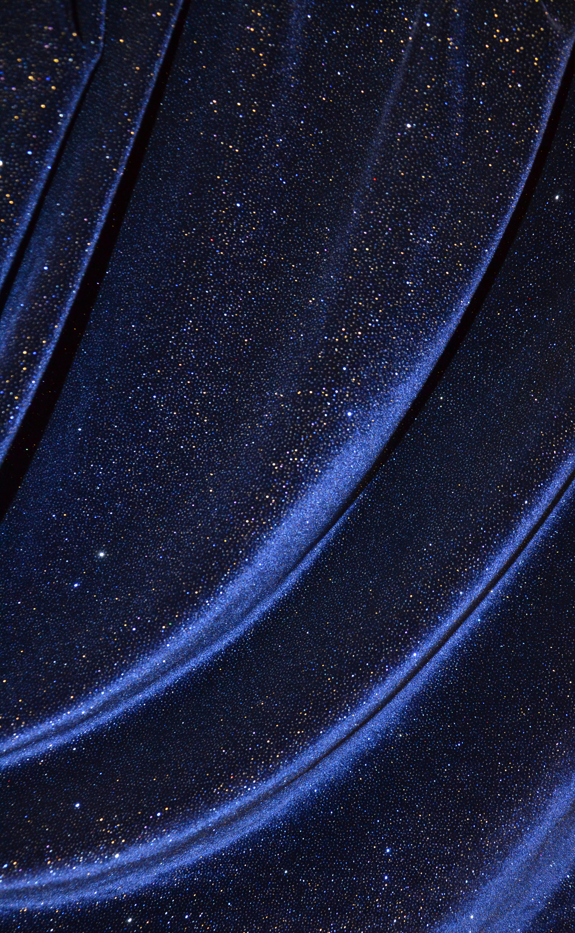 SPARKLING - midnightblue / 10-m klipp