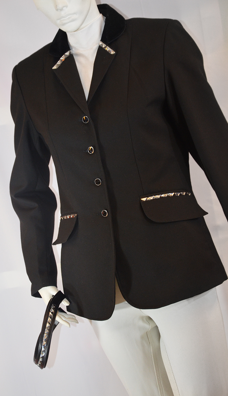 RIDKAVAJ - svart, Black Diamond/Crystal stl. 38 - 2