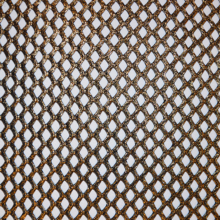 CABARETNÄT METALLIC - svart/guld