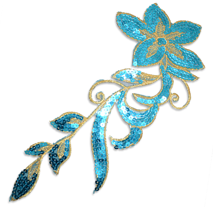SPARKLING FLOWER - turkos