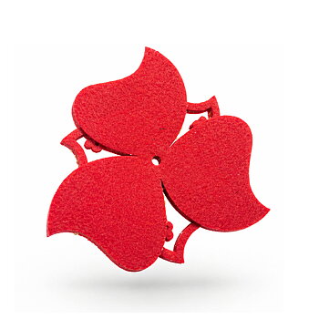 STRASSBLOMMA | HIBISKUS - Bright röd