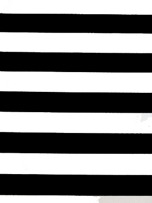 STRIPE svart/vit 2,5 cm