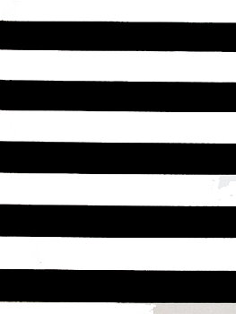 STRIPE svart/vit 2,5 cm