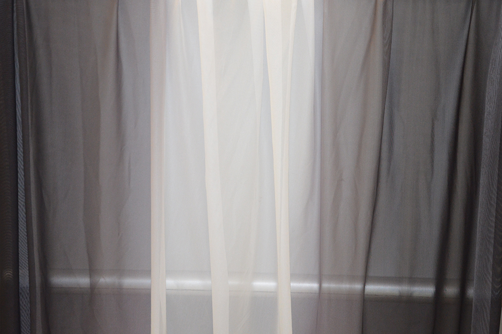 TONAD MESH - svart/vit "spegel" - 4