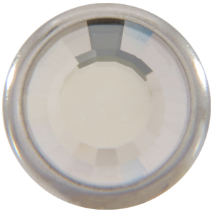TRYCKKNAPP Silver/Crystal - 3
