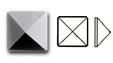 Jet Metallic Silver 4mm