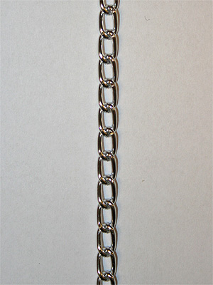 KEDJA - silver, 5x7 mm