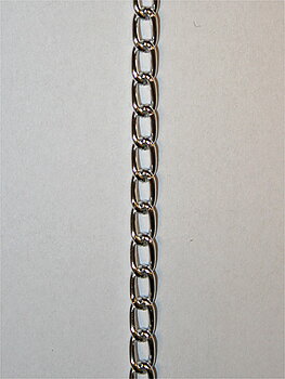 KEDJA - silver, 5x7 mm