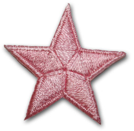 Stjärna - rosa