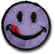 "Smiley" lila