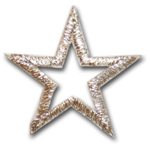 Star "open" - silver