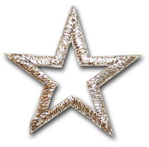 Star "open" - silver
