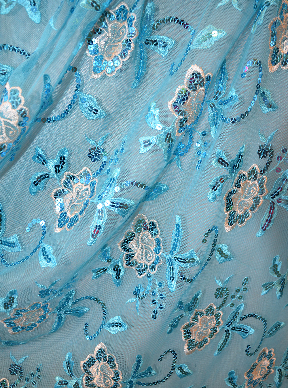 FLOWERMESH - turkos